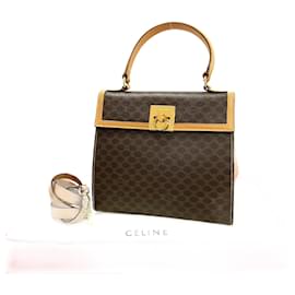 Céline Borsa 2way in pelle e PVC Celine Macadam Triomphe