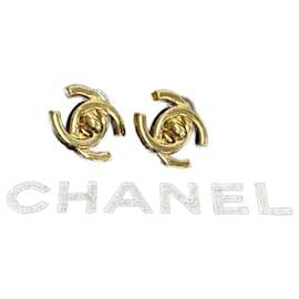 Chanel Coco Mark Ohrringe Gold