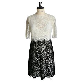 PAULE KA Vestido de encaje bicolor T36 Excelente estado