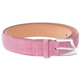 UNSIGNIERTes Accessoire aus rosa Krokodil - 102806 - Autre Marque