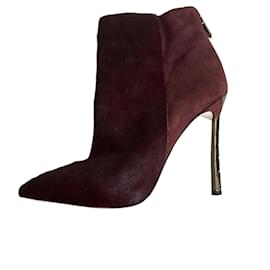 Stupende stivaletti con tacco alto bordeaux - Sam Edelman