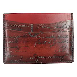 Portacarte in pelle Calligraphy Berluti