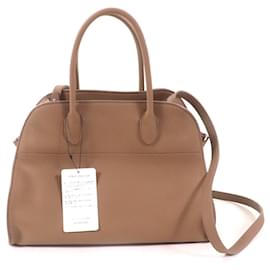 THE ROW Soft Margaux 12 Calf Leather Handbag - The row