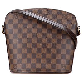 Louis Vuitton Marrone Damier Ebene Drouot