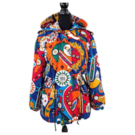 Parka con capucha Moschino Pinball Superhero