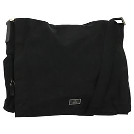 Borsa a Spalla GUCCI in Nylon Nera 019 0340 Auth 134971