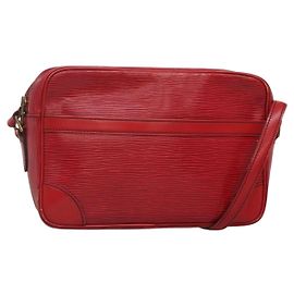 LOUIS VUITTON Borsa a Spalla Epi Trocadero 27 Rossa M52317 LV Auth gh568