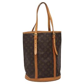 LOUIS VUITTON Borsa a Spalla Monogram Bucket GM M42236 LV Auth gh725