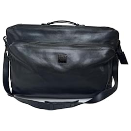 Vintage Celine Paris 2-Wege Leder Reisetasche schwarz - Céline