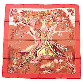 Seidenschal Hermès Carre 90 KUGGOR TREE