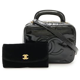 Chanel Coco Mark Patent Leather 2way Bag