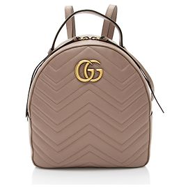 Zaino Gucci Matelassé in pelle GG Marmont