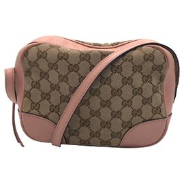 Borsa a Spalla in Tela GG e Pelle Gucci