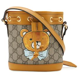 Mini borsa a secchiello Ophidia KAI GG Supreme di Gucci