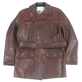 Autre Marque Abrigo de cuero de caballo Burnstormer Aero Leather