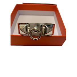 Hermès De Chien Silver Bracelet Necklace