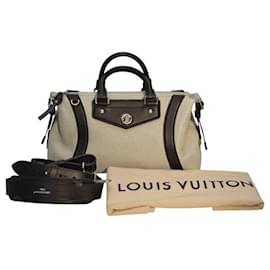 Louis Vuitton LV Biker MM M14702 Schulter-Crossbody-Tasche aus Lammleder schwarz/grau Zustand mint SS 25