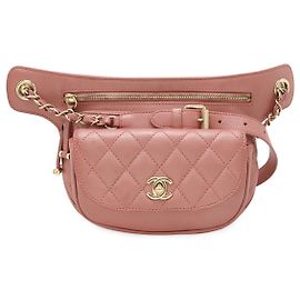 Chanel Matelassé Leder Bauchtasche