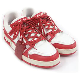 Monogram LV Trainer Leder Sneakers von Louis Vuitton