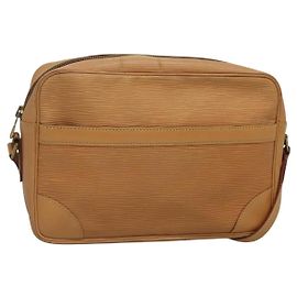 LOUIS VUITTON Borsa a Spalla Epi Trocadero 27 Beige M52306 LV Auth BA5560