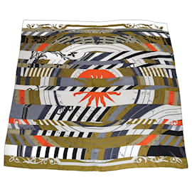 Hermes Multicolor Astrologie Nouvelle Silk Shawl 140 - Hermès