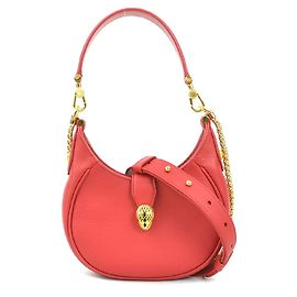 Bulgari Bolsa de couro Serpenti da Bvlgari