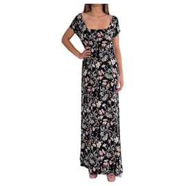 Autre Marque Vestido 100% seda Adriana Degreas
