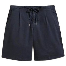 Autre Marque Shorts Thom Sweeney de algodão e linho azul Tamanho 50