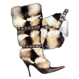 Autre Marque Bottes de designer western vintage El Dantes RARES