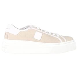 Sneakers City Platform Givenchy in tela beige