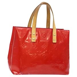 LOUIS VUITTON Bolso de Mano Monogram Vernis Reade PM Rojo M91088 LV Auth gh710 - Louis Vuitton
