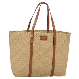 Borsa Tote Studs in Paglia Beige Auth BA5421 Jimmy Choo