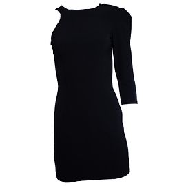 Elisabetta Franchi, Vestido assimétrico em preto