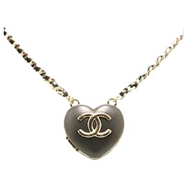 Collana Pendente Specchio Cuore Chanel Coco Mark