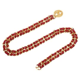 Chanel Coco Mark Doppelketten-Gürtel
