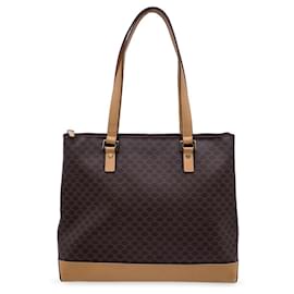 Celine Vintage Stoff Tote Bag Macadam - Céline