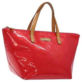LOUIS VUITTON Borsa a Mano Monogram Vernis Bellevue PM Rose Pop M93669 Auth gh731