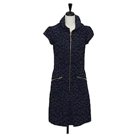 LOUIS VUITTON Camisa One Piece Denim Marino LV Auth 137475M