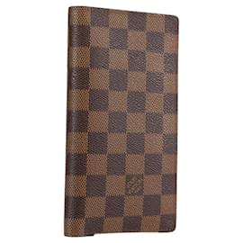 LOUIS VUITTON Damier Ebene Kartenetui N61823 LV Auth 135229V