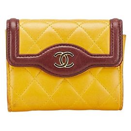Chanel Matelasse Coco Mark Business Card Case