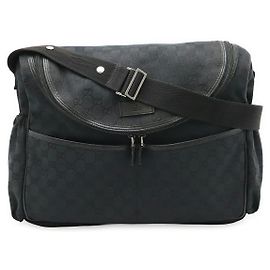 Borsa a spalla in tela GG e pelle Gucci
