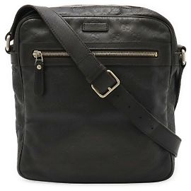 Borsa a spalla in pelle Guccissima di Gucci