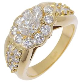 Anillo de diamante en forma de pera Au750 GRAFF - Graff