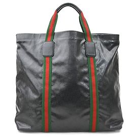 Borsa a mano nera da uomo Gucci