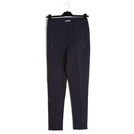 Balenciaga 2016 Pantalones FR38 Demna Gvasalia Navy Chic Carrot Pants UK10 US8