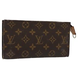 LOUIS VUITTON Monogram Bucket GM Accessory Pouch LV Auth 140368