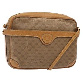 Gucci Borsa a Spalla Micro GG Supreme PVC Beige Oro 007 904 0423 Auth bs29068