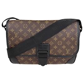Borsa a tracolla Archy MM in tela Monogram Macassar di Louis Vuitton
