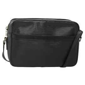 LOUIS VUITTON Schultertasche Epi Trocadero 27 Schwarz M52312 LV Auth 142172