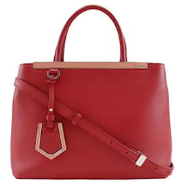 Fendi 2Jours Tasche aus Leder klein